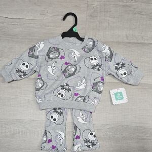 Disney Gray Nightmare Set with Purple Hearts